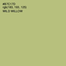 #B7C17D - Wild Willow Color Image